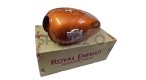 Genuine Royal Enfield Interceptor 650 Orange Crush Petrol Gas Fuel Tank - SPAREZO